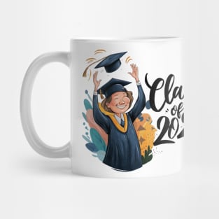 Graduation Class Of 2024 Men Funny Graduation Mug